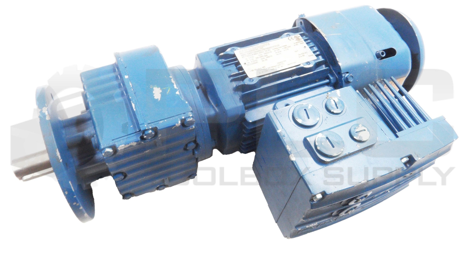 NEW SEW EURODRIVE RF27 DRS71M4BE1HF/MM07/C/LN MOTOR W/ GEARBOX *READ*