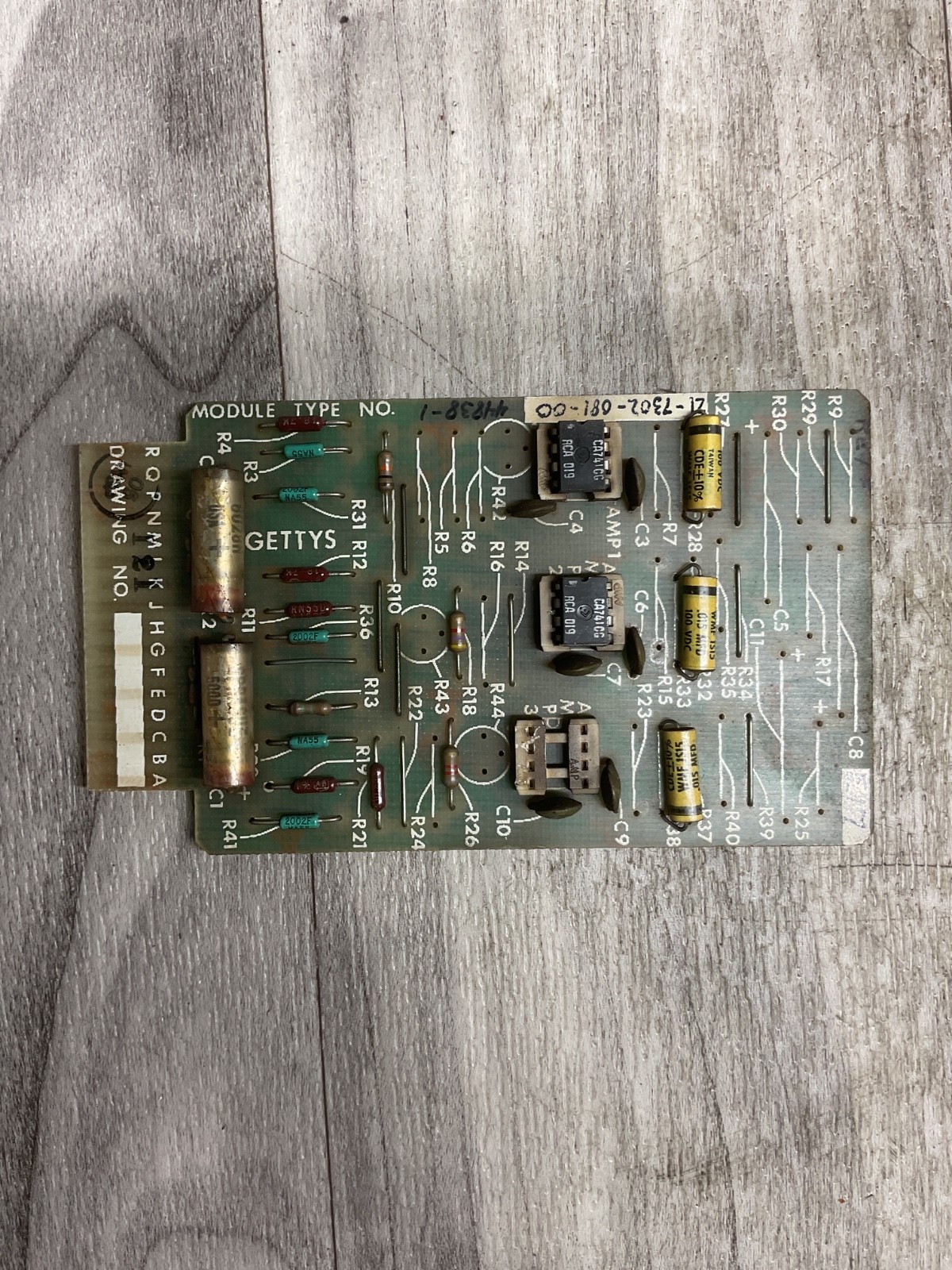 GETTYS 11-0102-101 Computer Curcuit Board #4093B46