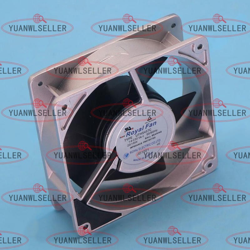 ONE New ROYAL FAN UTHS457C Metal Cooling Fan AC 230V 20/18W