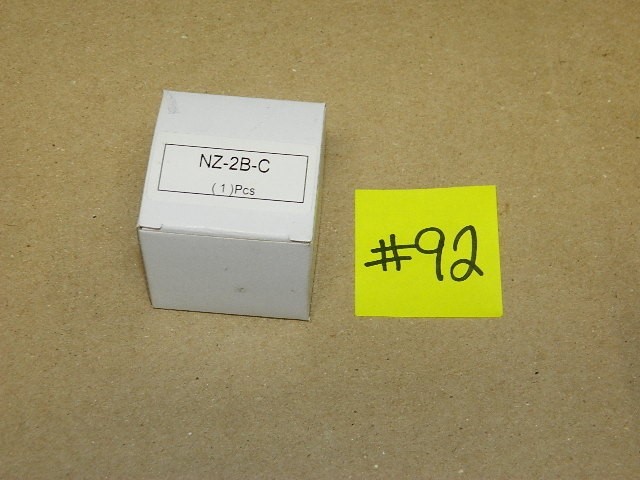MANNCORP NZ-12B-C (ID=0.8, Black, Conical) Ceramic (NZ-02B-C) NEW LOT # 91