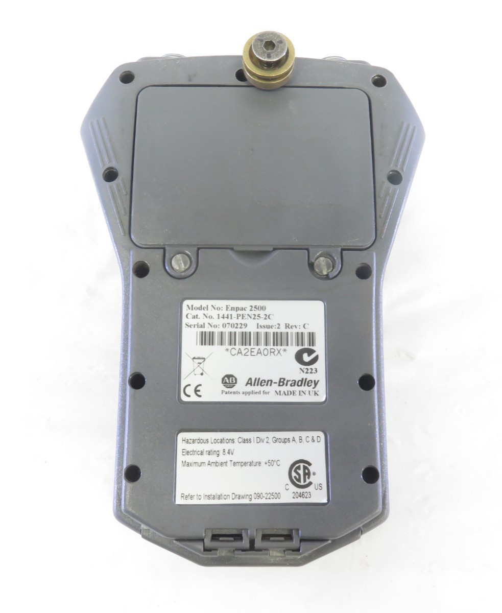 Allen Bradley Enpac 2500 Vibration Data Collector Rockwell, For Parts/Repair