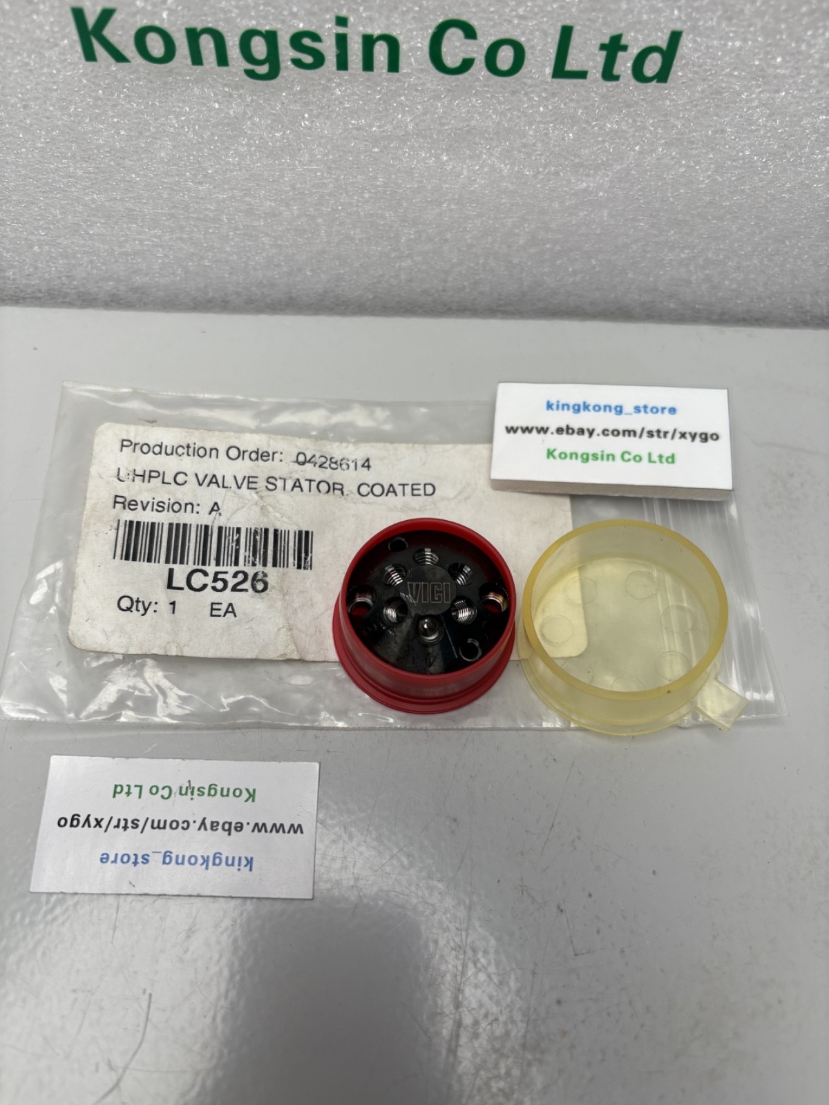 VICI 6-way valve 0428614 UHPLC VALVE STATOR COATED for kingkong_store