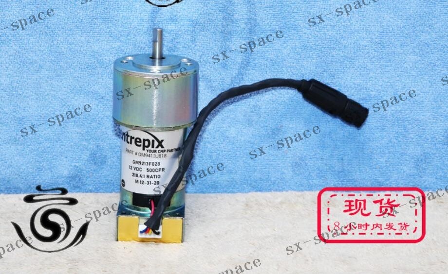1PCS GM9413J818 GM9213F028 12V 500CPR 218.4:1 100% tested by DHL or FEDEX