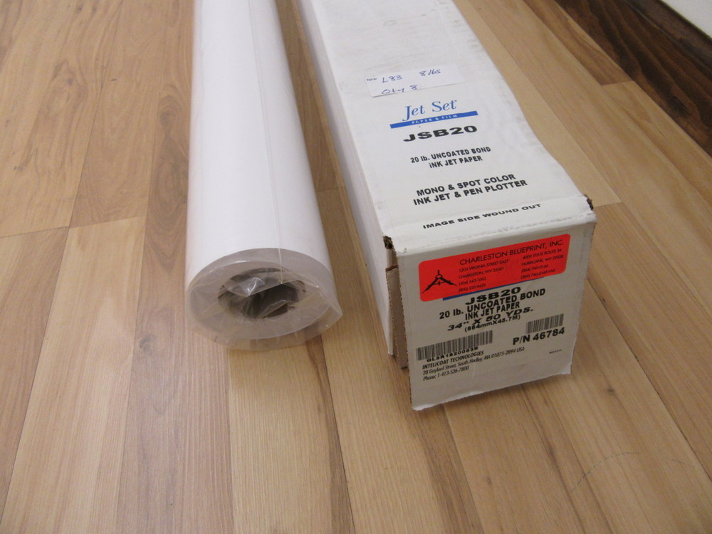 Intelicoat Technologies 46784 Uncoated Bond Inkjet Paper JSB20 (Pack of 3)