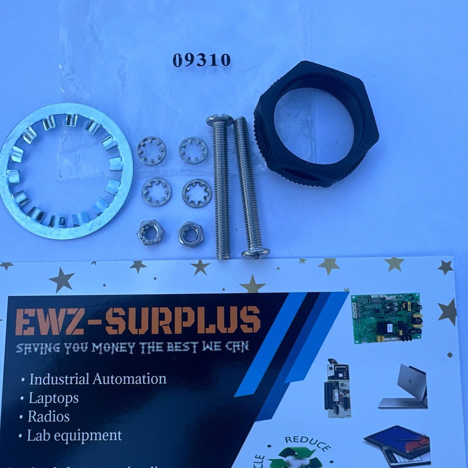 NEW BANNER ENGINEERING 09310 SCREW ASSEMBLY ACCESSORY KIT