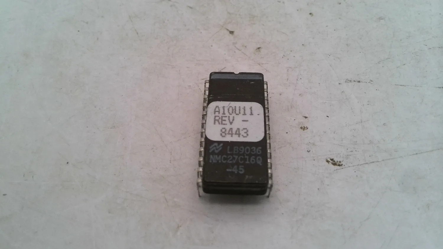 NATIONAL NMC27C160Q-45 16MB EPROM IC DIP VINTAGE PROGRAMMED