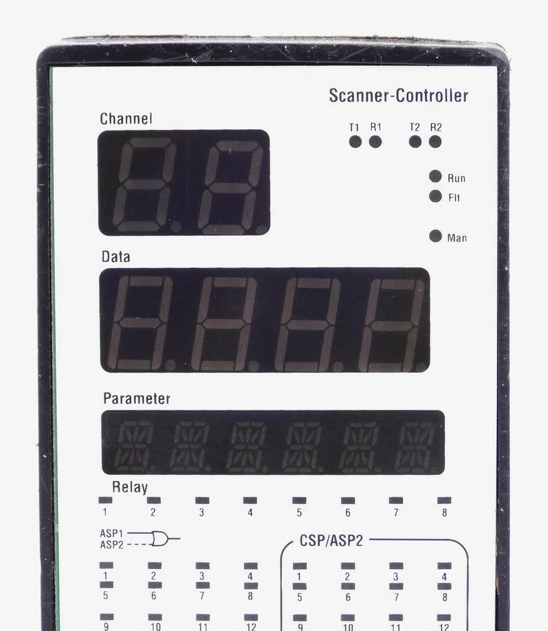 MASIBUS MODEL 85XX+ 24CHANNEL DIGITAL TEMPERATURE SCANNER CONTROLLER