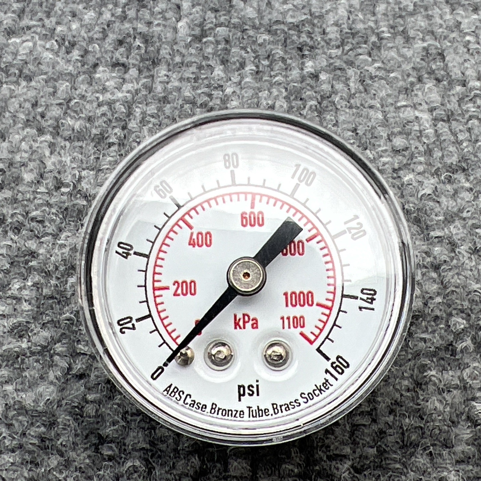 Grainger 4FLZ8B Pressure Gauge 0- 160 psi 1-1/2″ Dia New Other