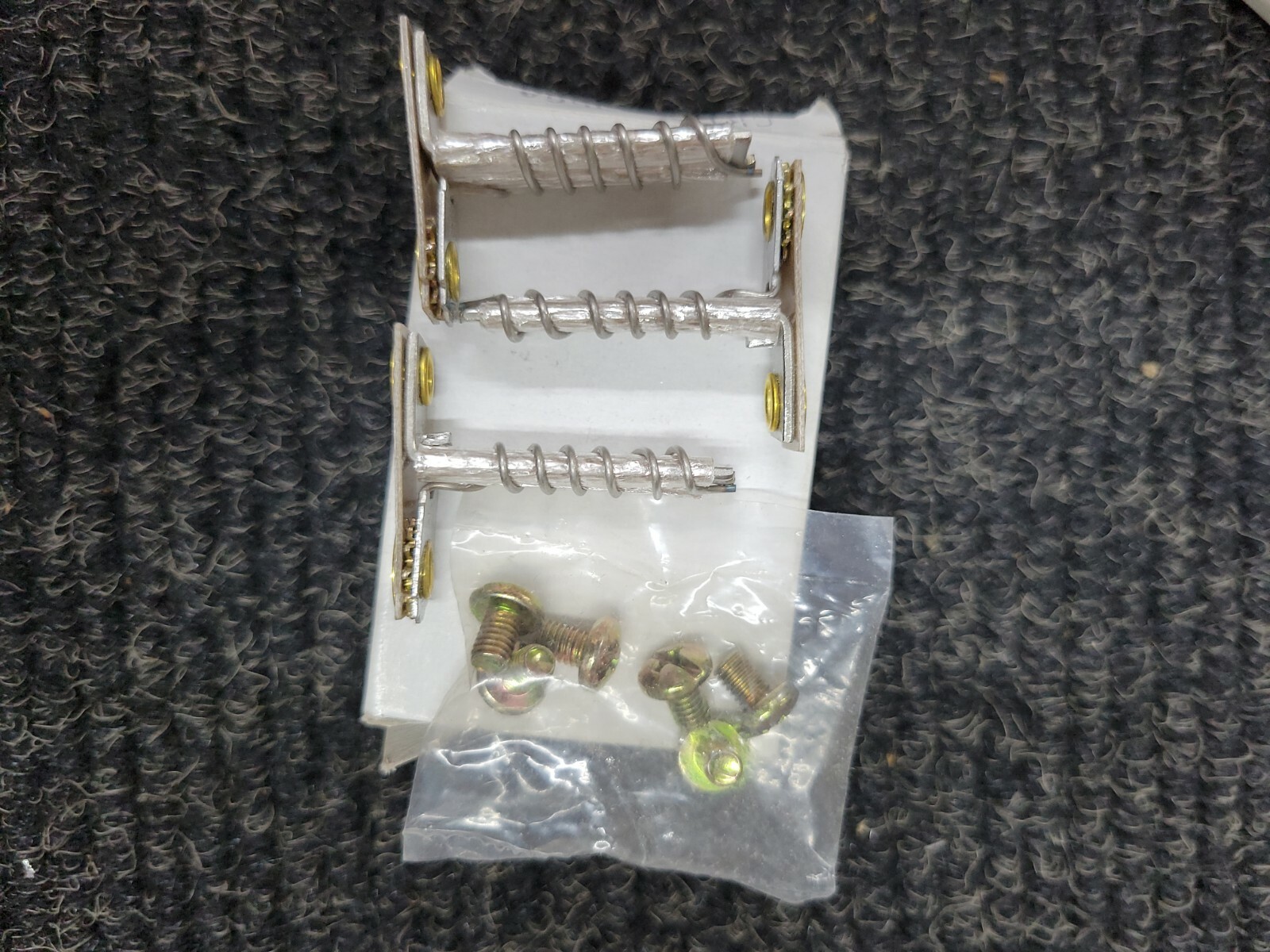1 LOT OF 3 NEW OLD STOCK! GE THERMAL OVERLOAD RELAY HEATING ELEMENTS CR123C356A