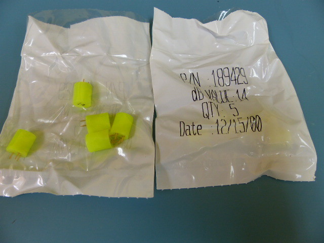 Scientific Atlanta 189429 Qty of 20 per Lot 14dB ATTENUATOR TO5 860MHZ 75 O
