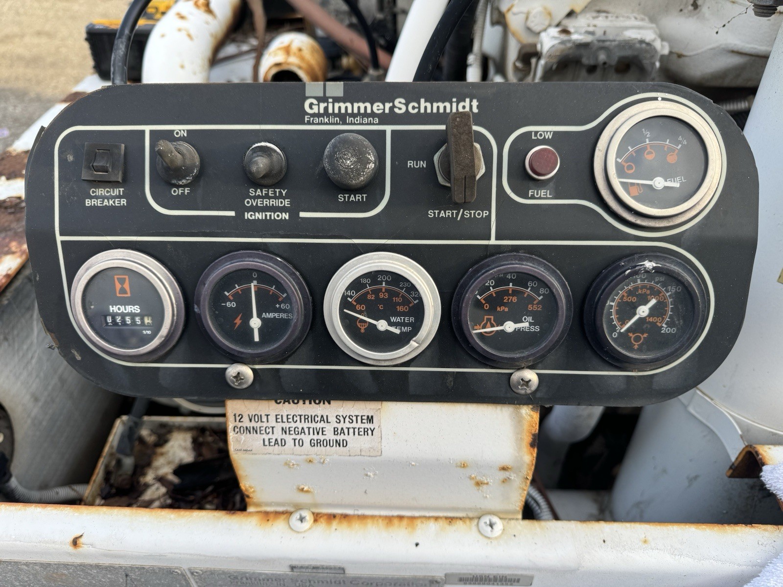 LeRoi Rotary Air Compressor Pump Control Panel And Hardness Only