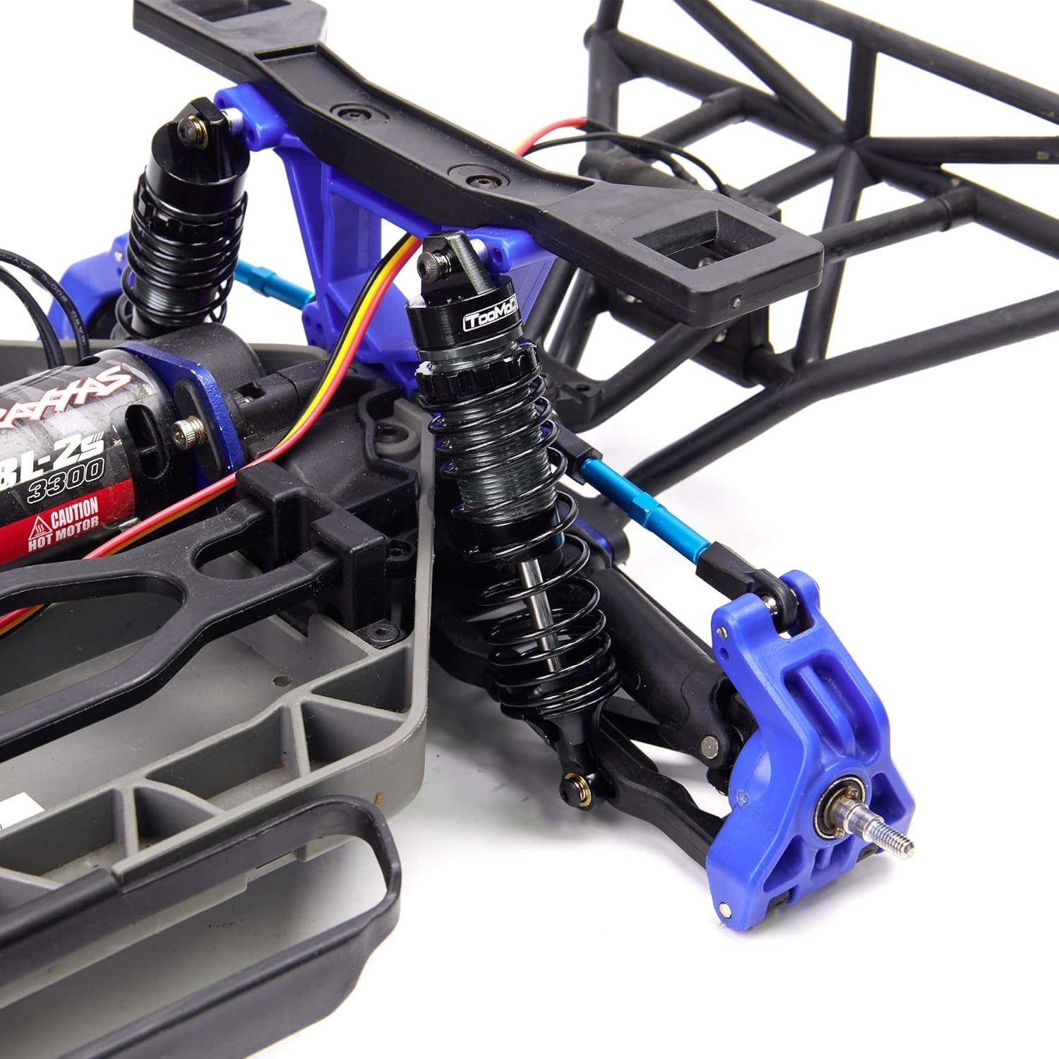 Large caliber shock absorbers suitable for 1/10 RCTraxxas Slash 2WD/4X4