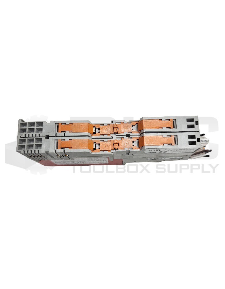 ALLEN BRADLEY 1734-MB /A TERMINAL BASE W/ (2) 1734-RTBS /A W/ 1734-IB8S /B
