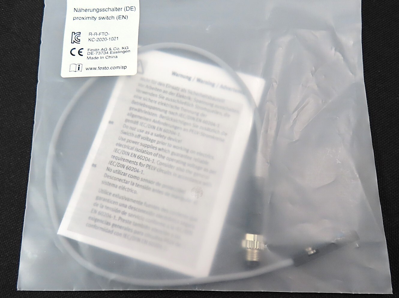 Festo SIES-8M-PS-24V-K-0.3-M8D 551387 Proximity switch NEW NO BOX