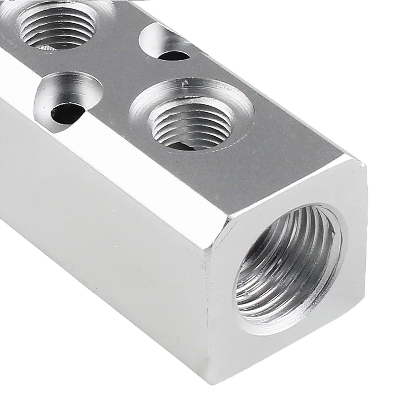 3 Way Pneumatic Manifold Air Distribution Block G1/2 G1/4 Inch 5 Port Part