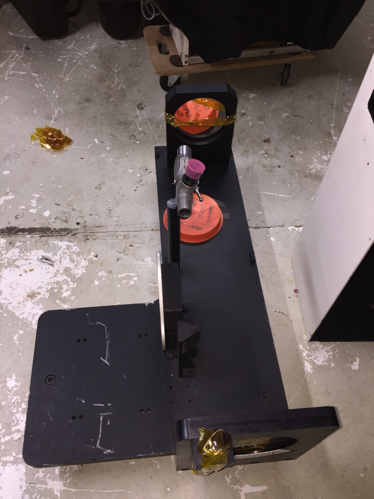 INFRARED INDUSTRIES LARGE LASER BEAM LAB COLLIMATOR OPTICAL INSTRUMENT COMPLETE