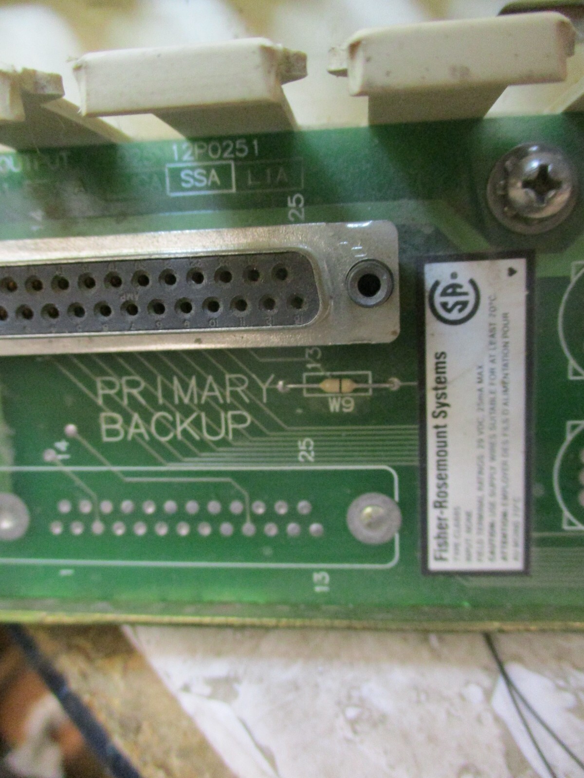 Fisher-Rosemount 12P0268X012 CL6885X1-A1 SIM SM DEV/AN Out A7334WVS