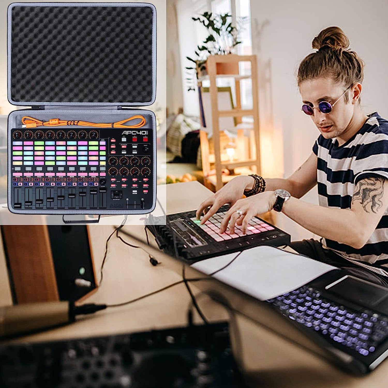 Hard Travel Case Replacement for Akai Professional APC40 MKII | Ableton Performa