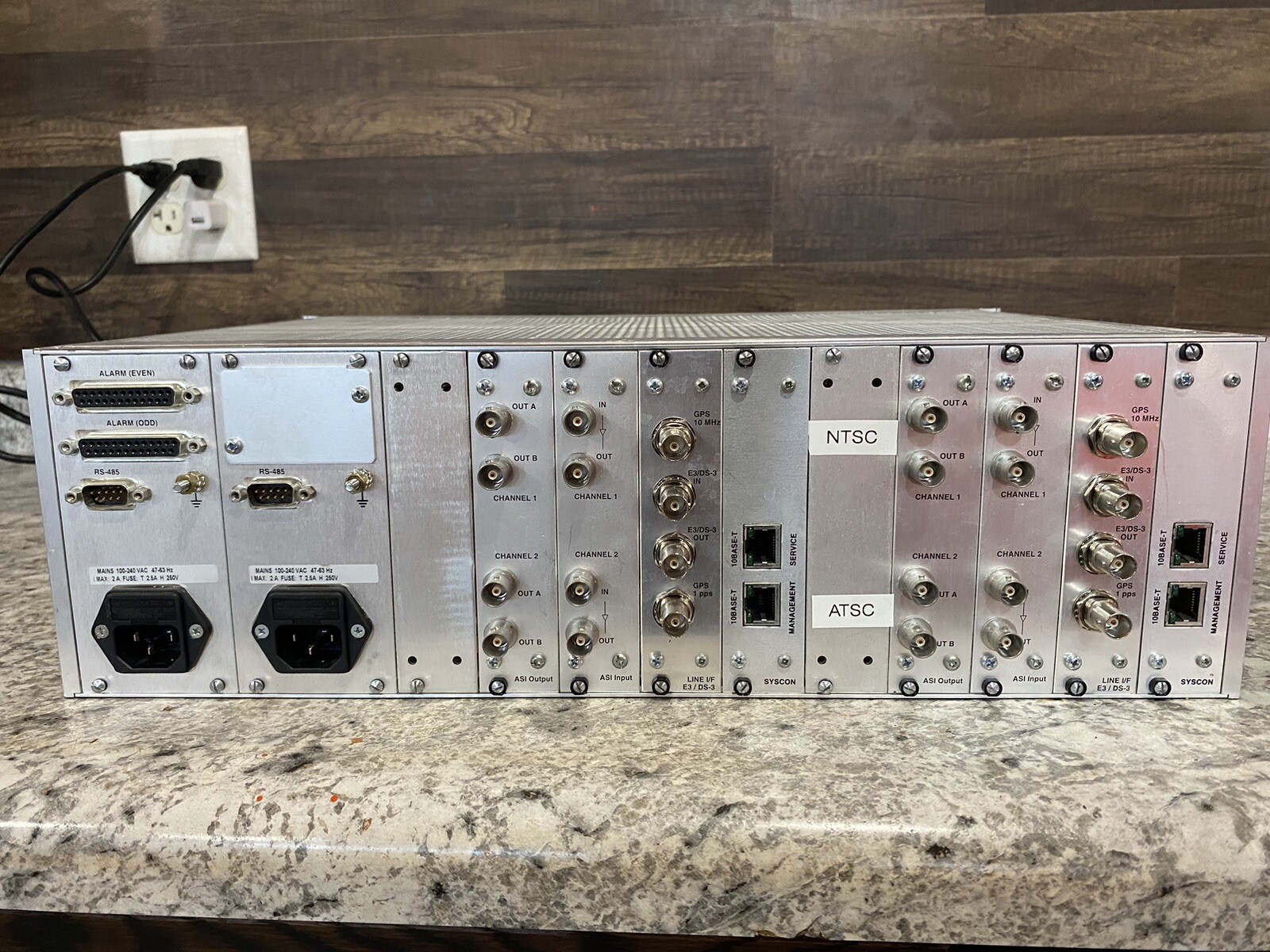 Scientific Atlanta Galaxy V9523101 Modular Rack 2AC System Axis ATM ASI Output