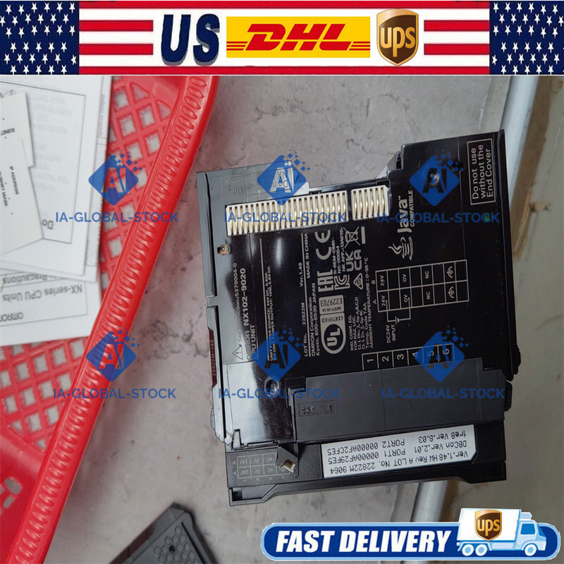 1pc Original Omron NX102-9020 One-year warranty Free Shiping