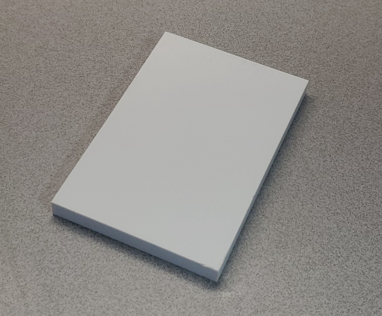 CoorsTek Wear Resistant Alumina Ceramic AD-90 72086 4inx6inx0.5in Plate Tile