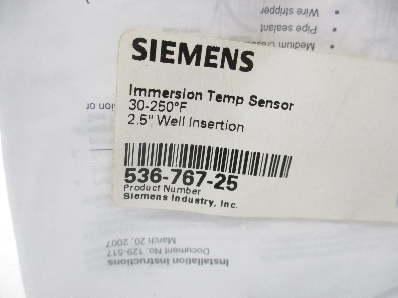 SIEMENS 536-767-25 NSMP