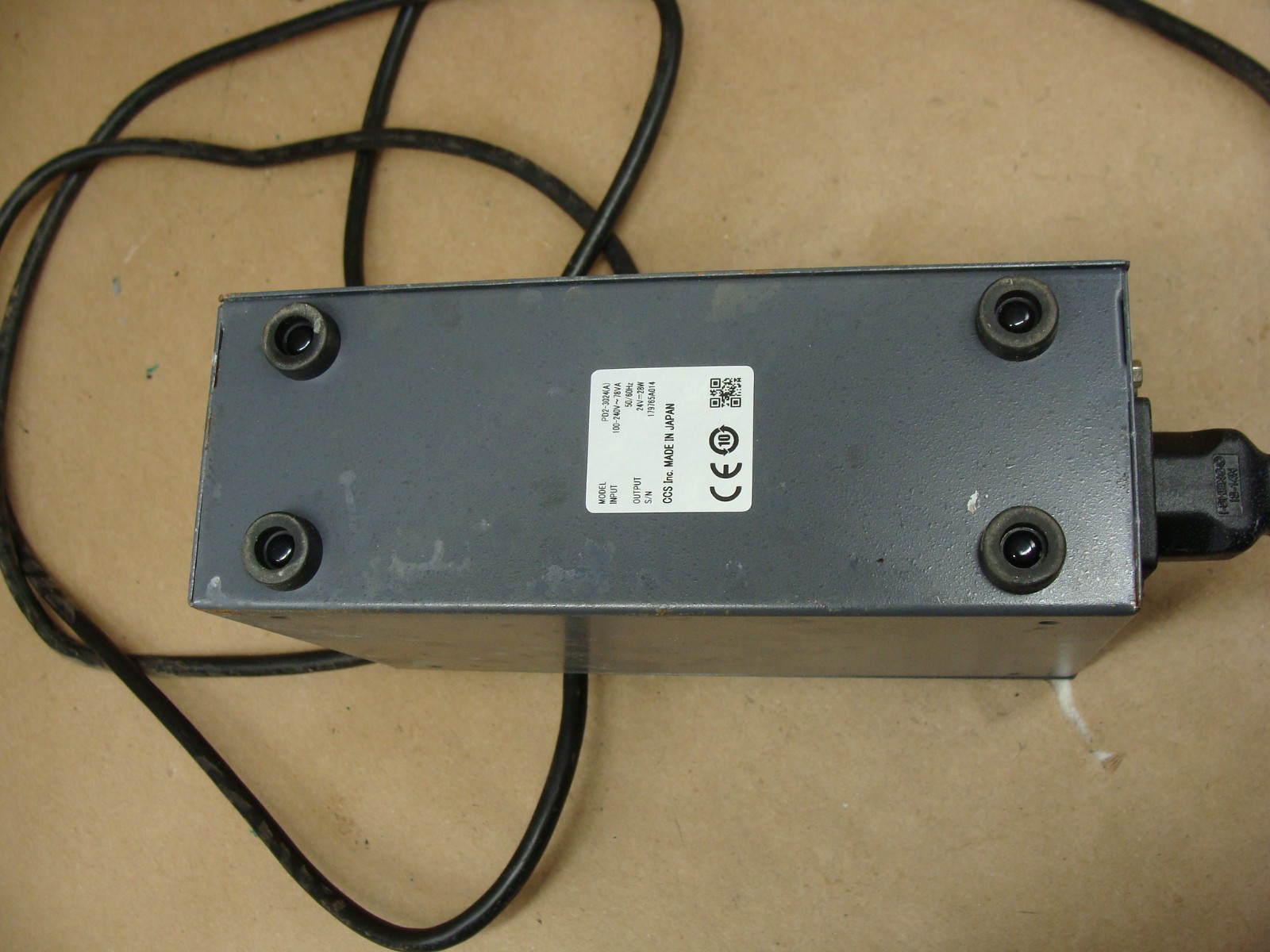 CCS LIGHT SOURCE LED POWER SUPPLY PD2-3024(A) 100-240V W/POWER CORD