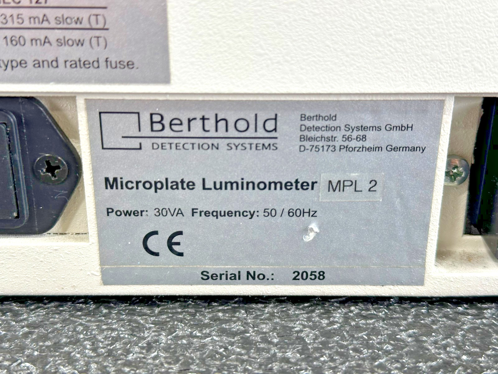 Berthold MPL2 Microplate Luminometer