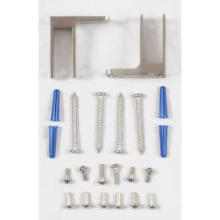 Asi Global Partitions 40-8275210 2-1/2″ X 3-1/2″ Wall Pilaster Brkt, Stainless