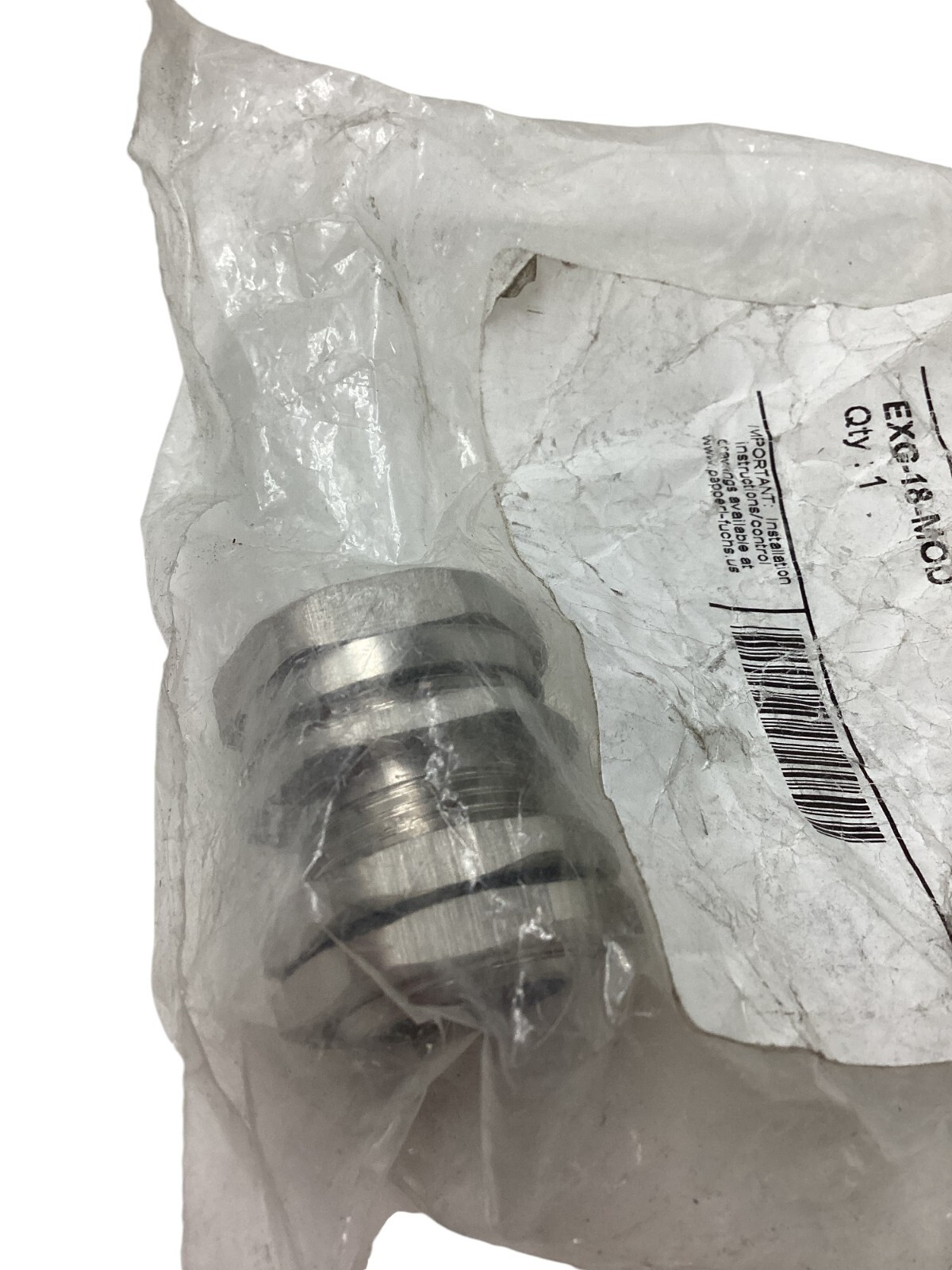 (QTY10) Pepperl+Fuchs Mounting Aid EXG-18-MOD Threaded Pipe Clamp For M18 Sensor