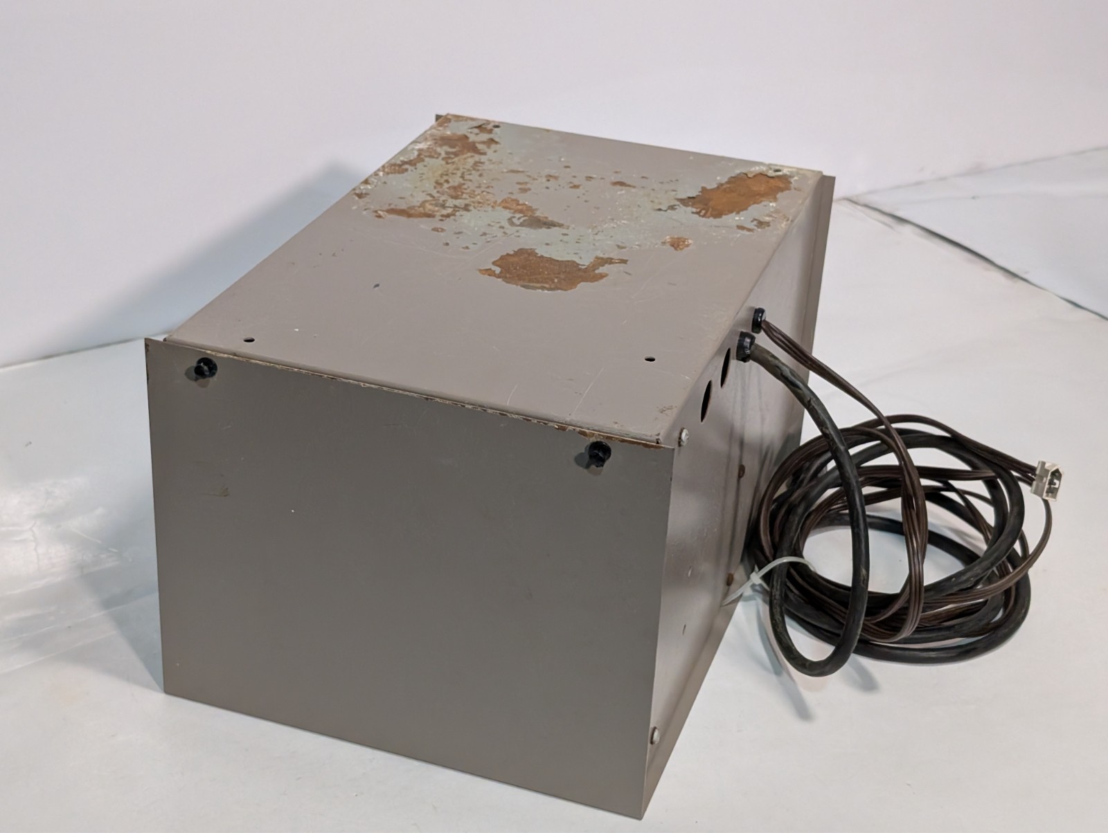 Industrial alarm power failure alert box battery & AC power indicators 120VAC