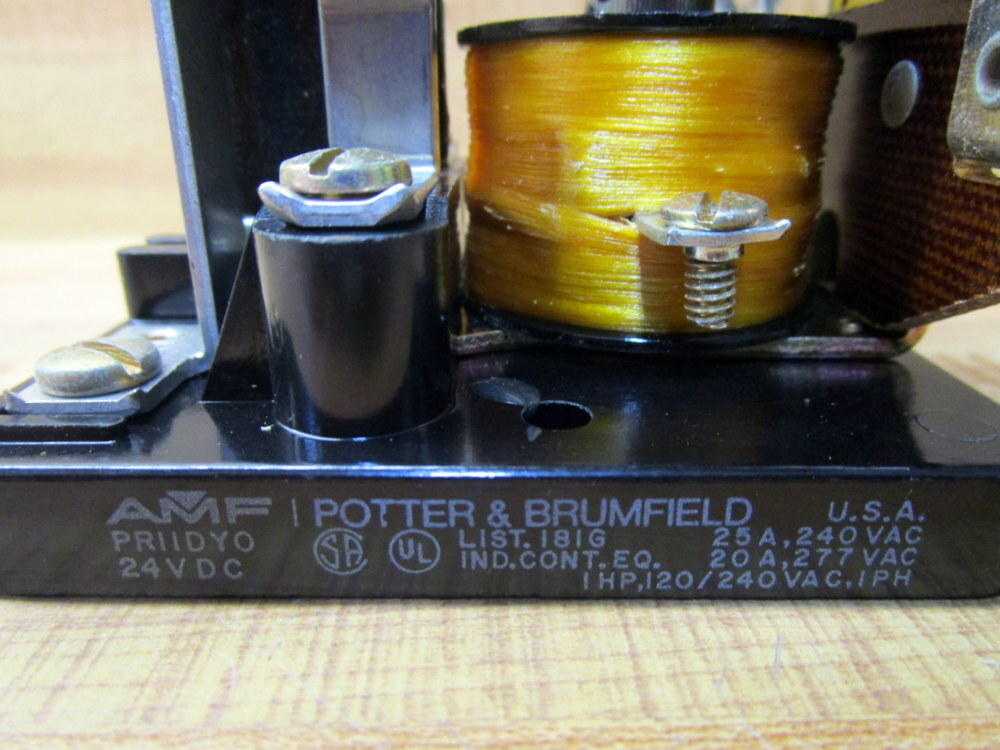 AMF Potter & Brumfield PR11DYO Relay 496
