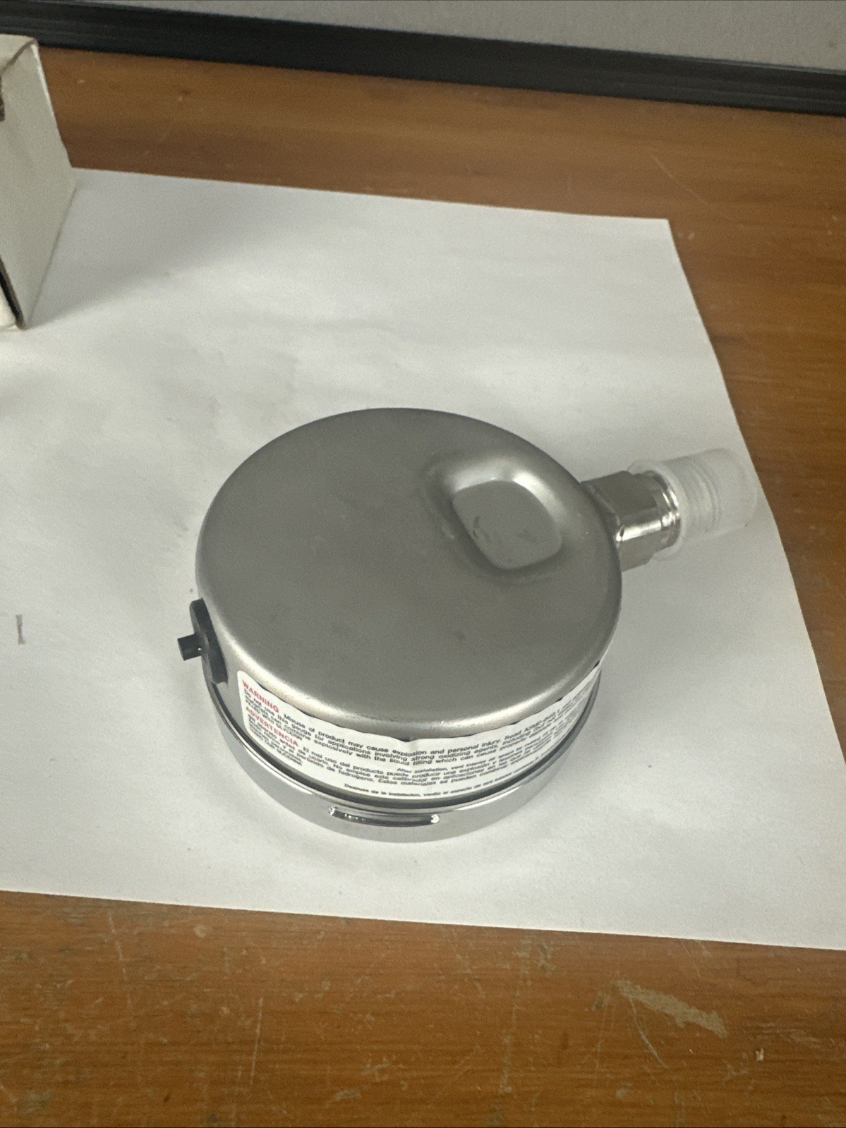 AMETEK USG 656240AA4CD3B0G NEW LIQUID FILLED PRESSURE GUAGE 200PSI 1/4 NPT