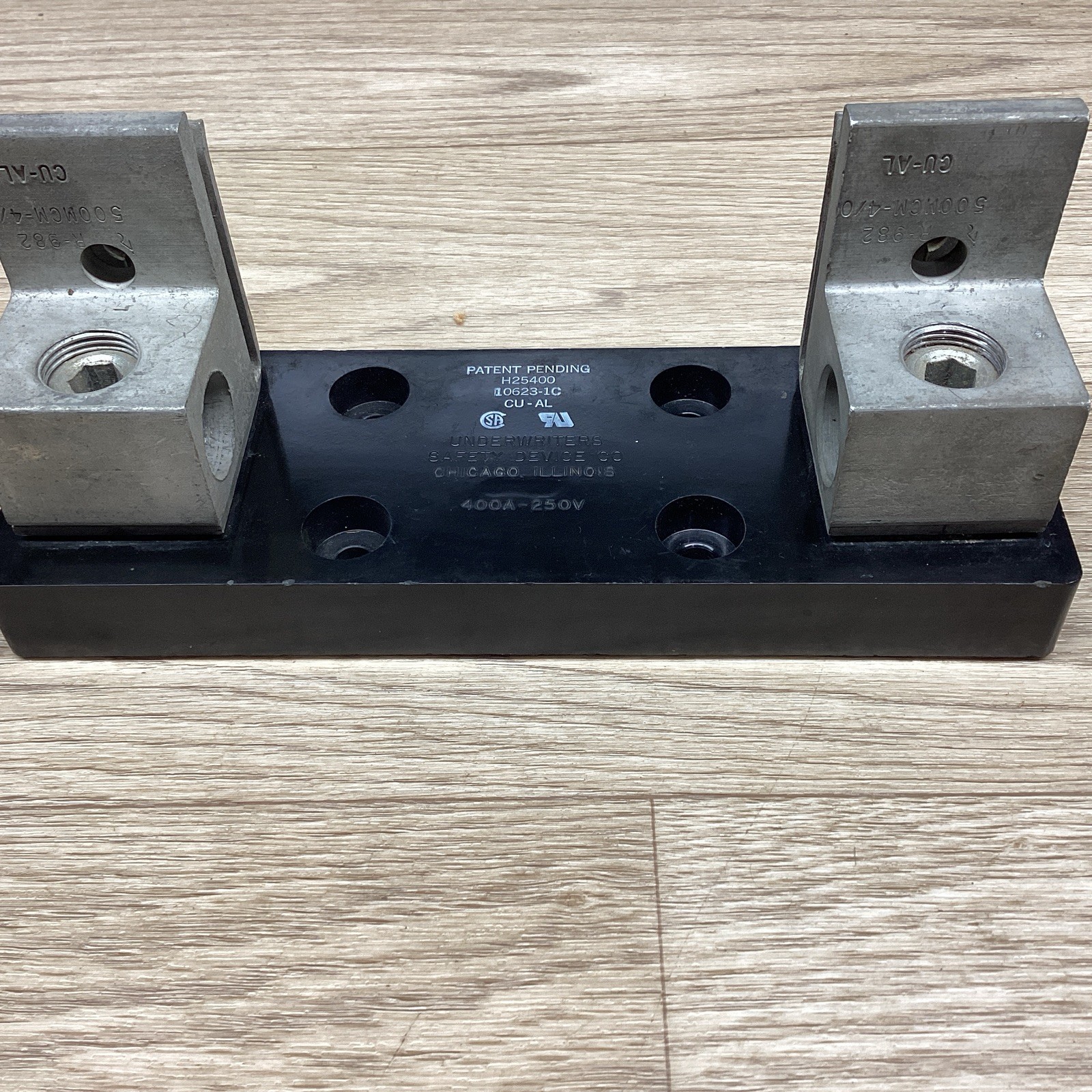 UNDERWRITERS SAFETY DEVICE CO H25400 10623-1C FUSE HOLDER #819PT150*CO