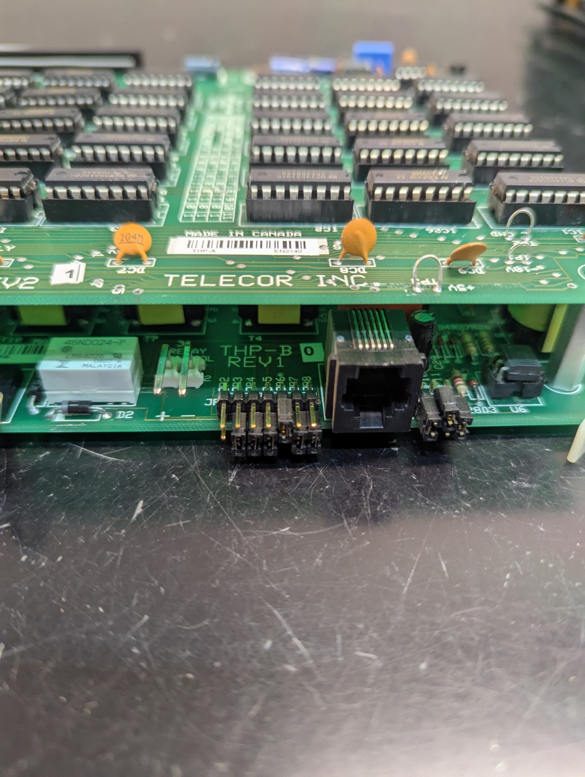 Telecor THP-A Rev 2 & THP-B Rev 1 Communications Board XL Series