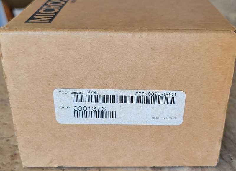 MICROSCAN FIS-0820-0004 LASER BARCODE SCANNER