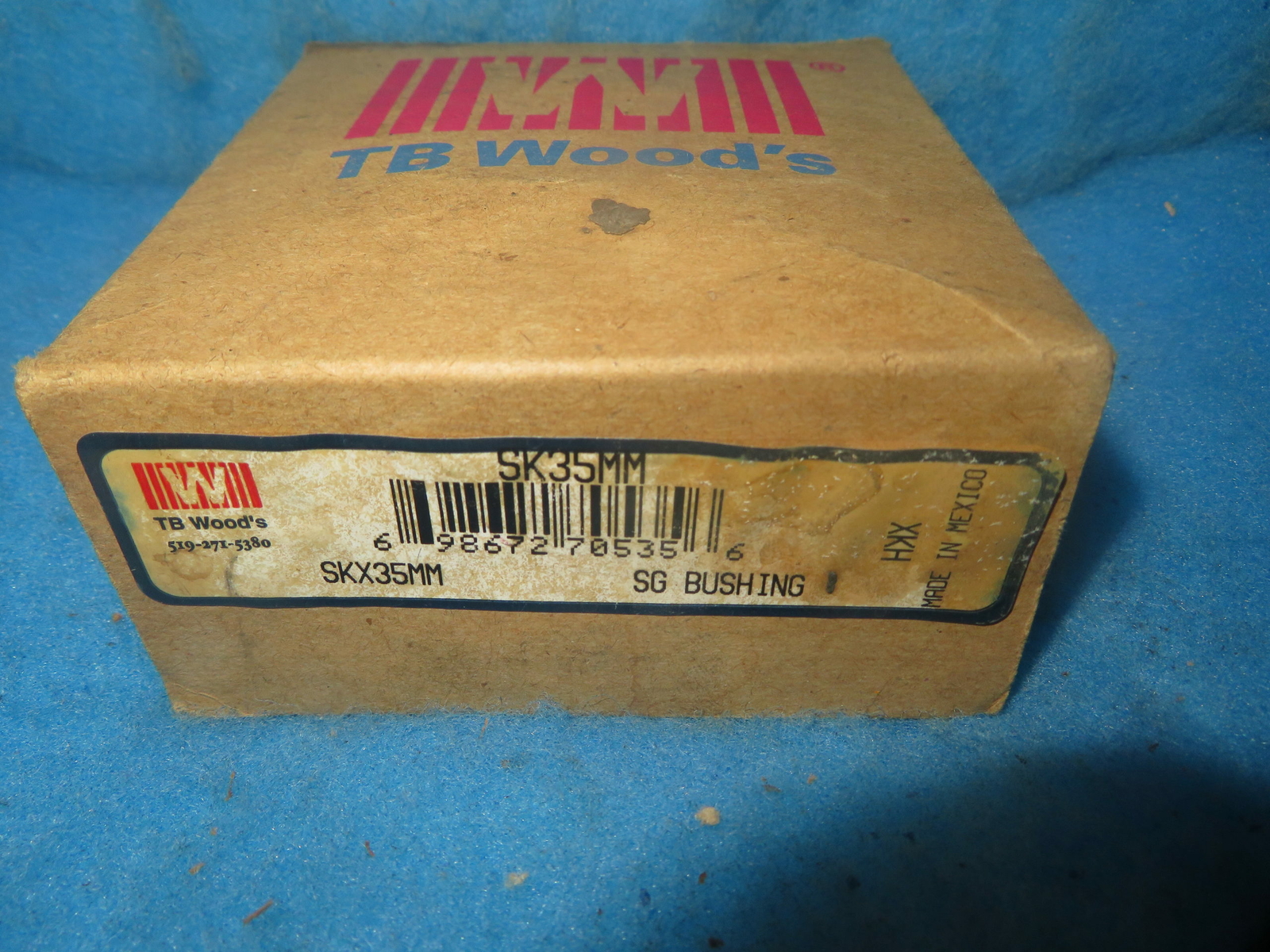 NIB TB Woods SK35MM SKX35MM SG Bushing + 1 Year Warranty