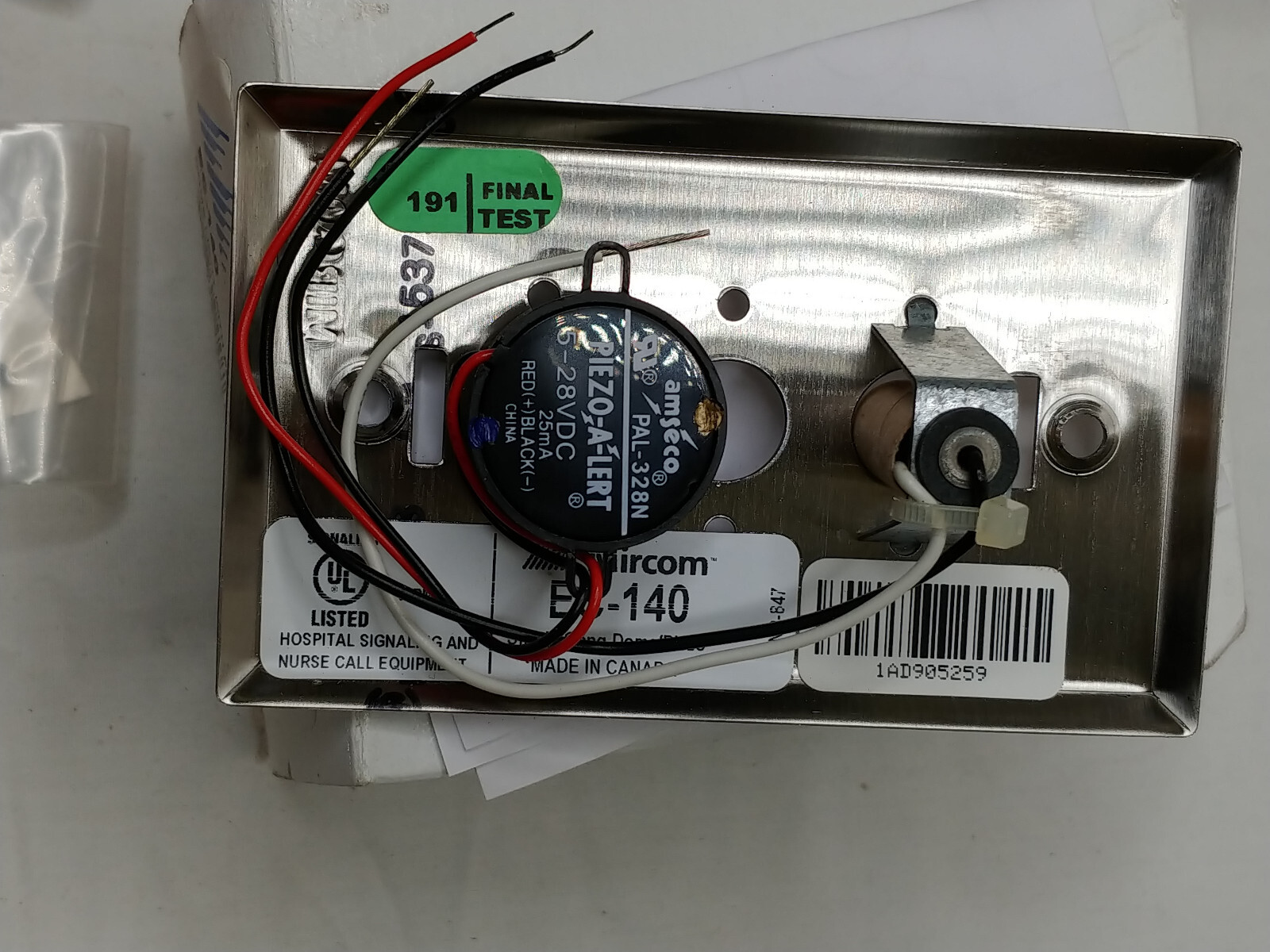EC-140 MIRCOM Dome Light with Peizo
