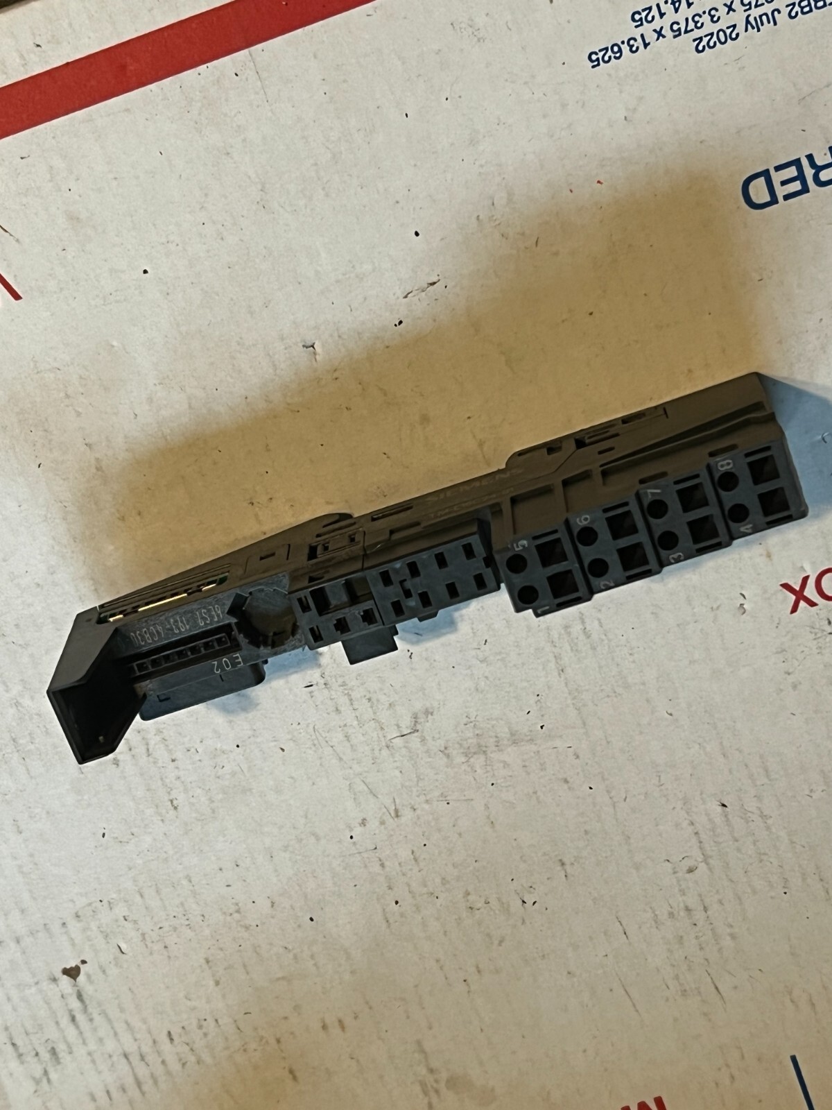 siemens 6es7 193-4cb30-0aa0 surplus no packaging
