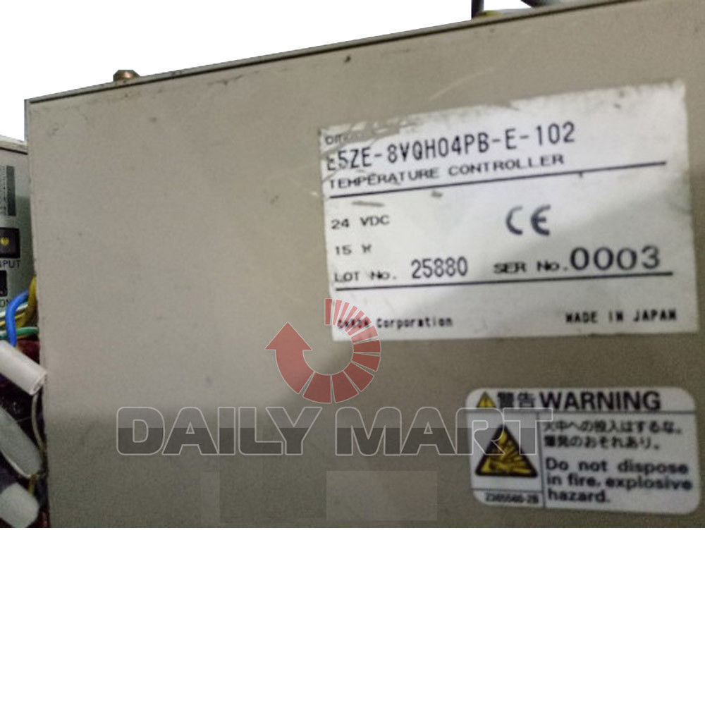 Used & Tested Omron E5ZE-8VQH0?4PB-E-102 E5ZE8VQH0?4PBE102