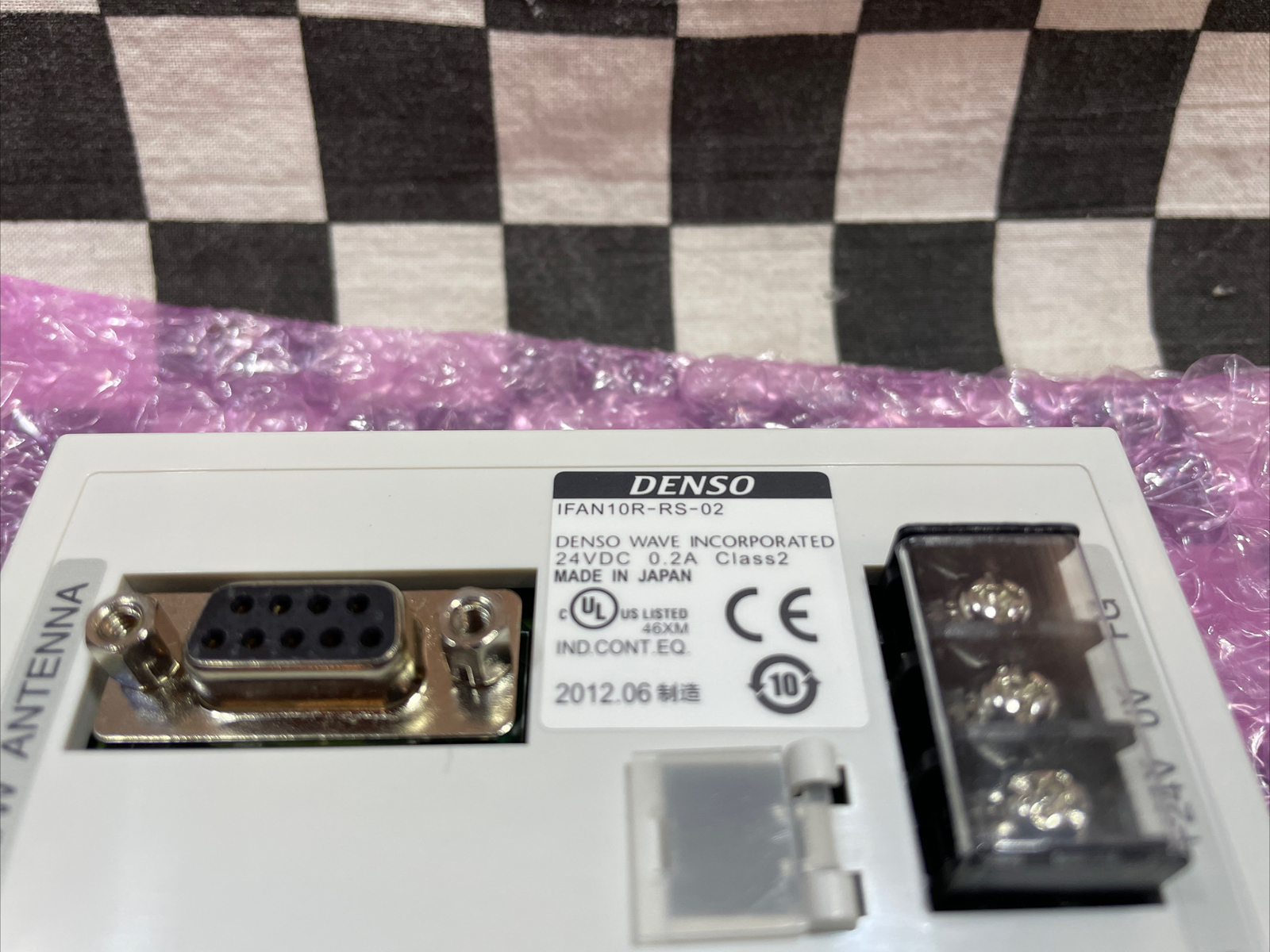 DENSO RFID INTERFACE BOX 24V, RS-232C, RS-422/485, IFAN10R-RS-02 #140F11