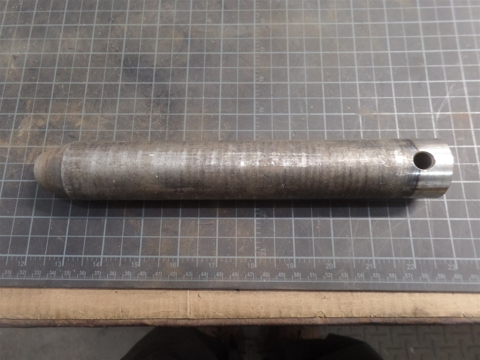 GENUINE TROJAN O&K 10200749600 PIN, TEREX 10-200749600, 11″ LONG, NOS
