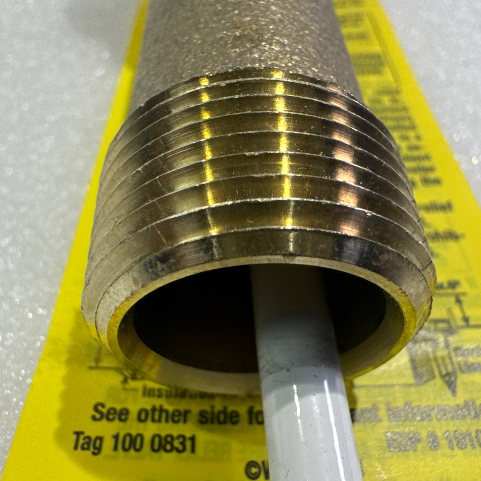Watts LLL100XL 3/4 in MNPT T&P Relief Valve 150 PSI 210F Bronze