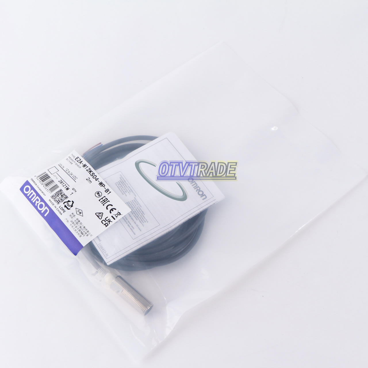 NEW ONE OMRON Photoelectric Switch E2A-M12KS04-WP-B1 E2AM12KS04WPB1