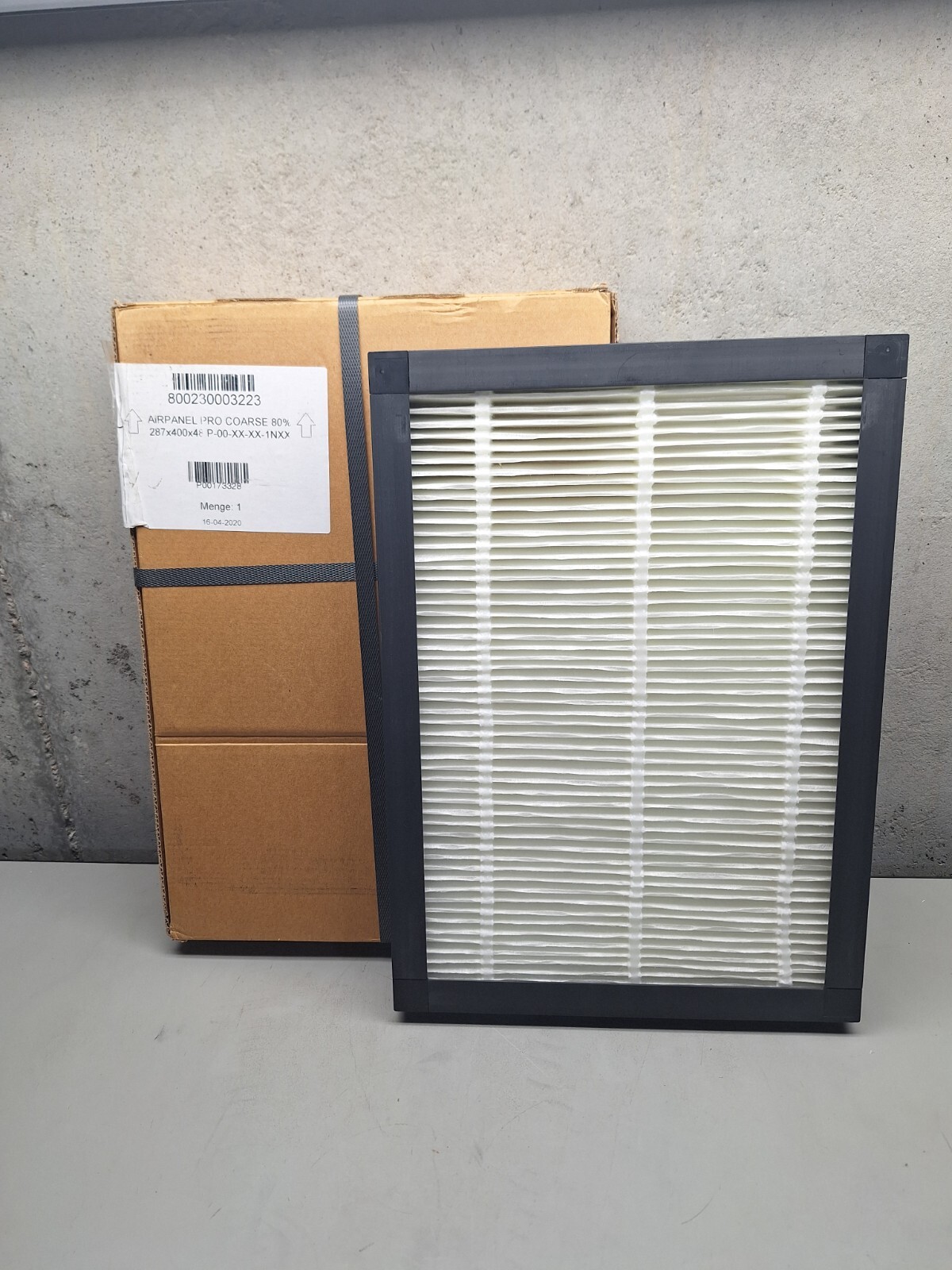 MANN HUMMEL Airpanel Pro Coarse 80% 8002300003223 287x400x48 P-00-XX-XX-1NXX
