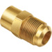 JB Industries US3-1010 Brass Adapter, 5/8 Flare x 5/8 ODS