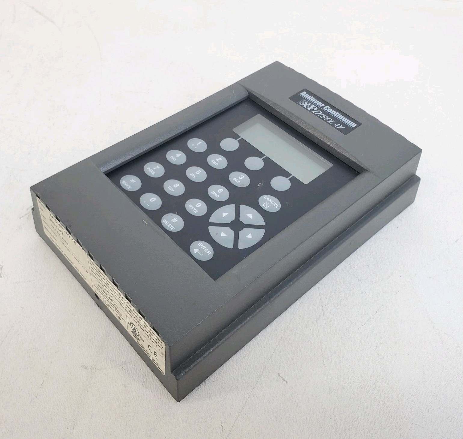 Andover Continuum XP-DISPLAY-10 Operator Interface Display XPDisplay
