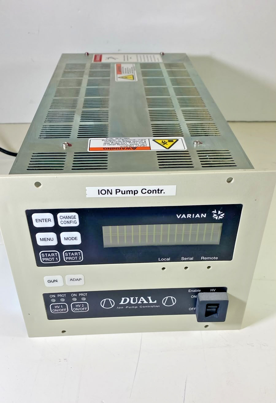 ✅ VARIAN DUAL EX9297003M001 ION PUMP CONTROLLER SOLD AS IS