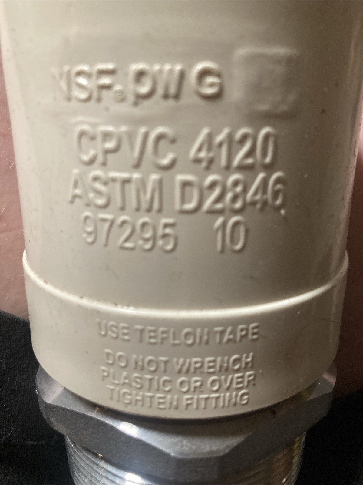 Transition Fitting Brass 2″ ASTM D2846 CPVC-4120 New Lot Of 2