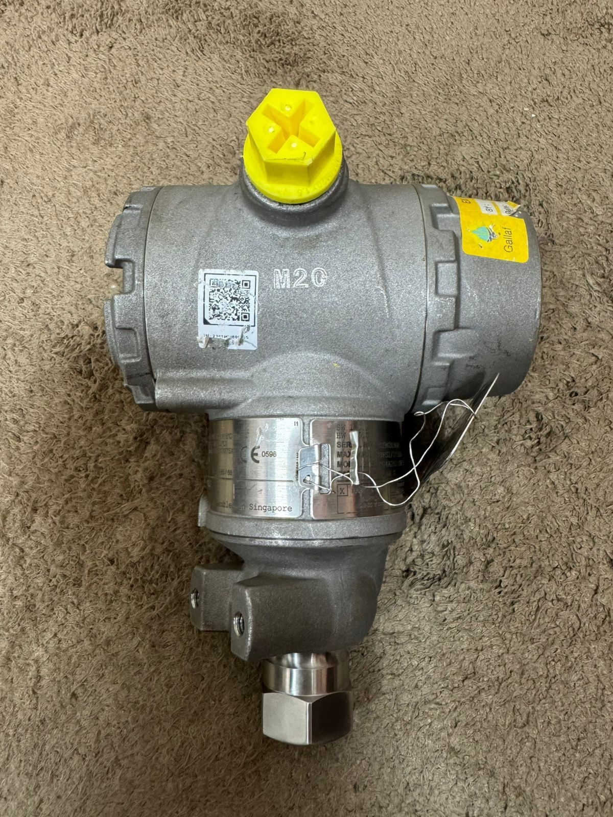 Rosemount / Pressure Transmitter / 3051TG4 / WP 1480PSI-103BAR / Cal. 0-55BAR G